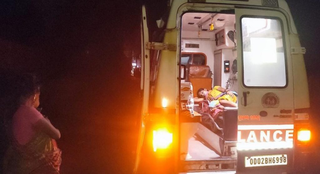 108 ambulance conks out, patient shifted in auto in Angul district 