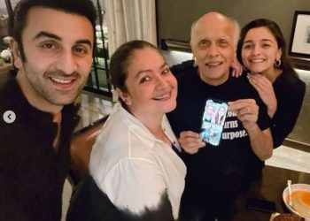 Ranbir Kapoor joins Alia Bhatt to celebrate Mahesh Bhatt’s birthday; see pics