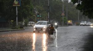 Low pressure area in Odisha and rainfall