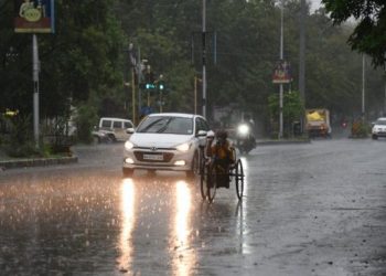 Low pressure area in Odisha and rainfall
