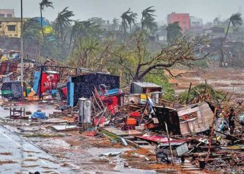 File photo of Puri ravaged by cyclonic storm Fani that wreaked havoc in coastal Odisha May 3, 2019
