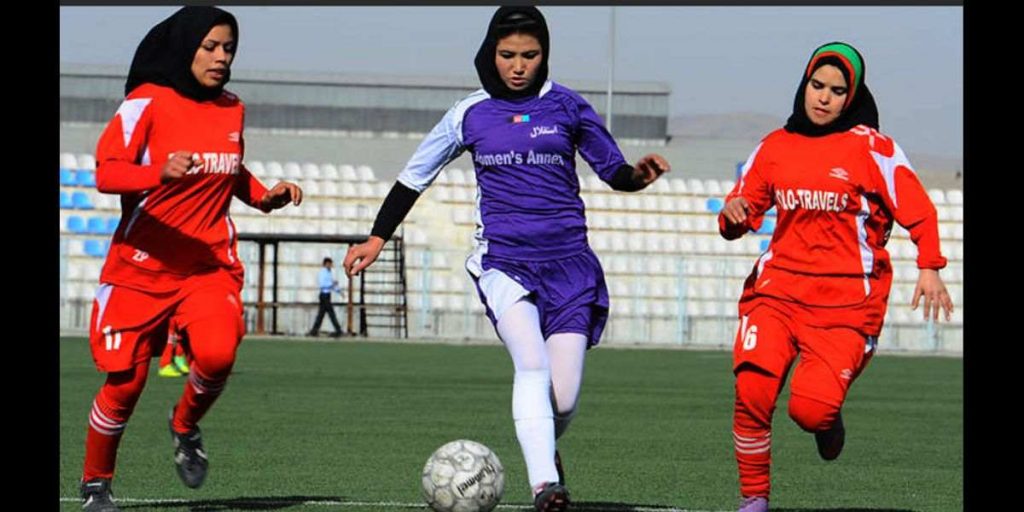 Afghan female football team reaches Pakistan