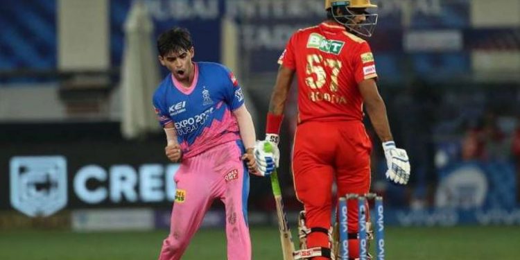 Kartik Tyagi helps Rajasthan beat Punjab by 2 runs