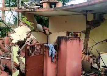 Massive explosion pulls down Balanga police station in Puri district, no causalities