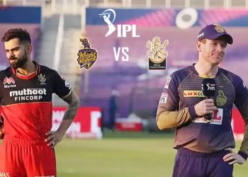 RCB win toss and elect to bat first against KKR