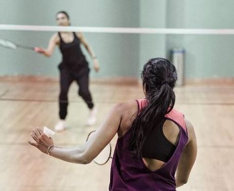 Deepika Padukone shares pics from badminton session with PV Sindhu