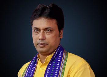 File photo of Tripura CM Biplab Kumar Deb (PC: shortpedia.com)