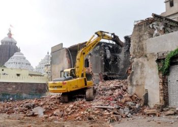 Demolition drive for Jagannath Temple Heritage Corridor resumes 