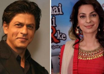 Shah Rukh Khan goes to receive son, Juhi Chawla stands surety