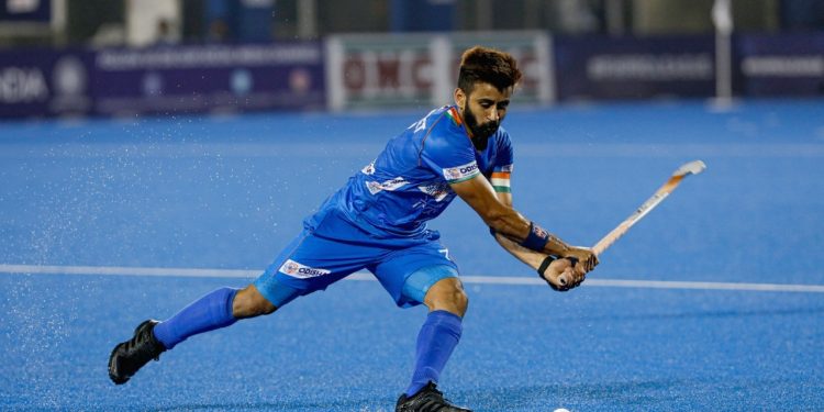 Indian Men's Hockey Team captain Manpreet Singh