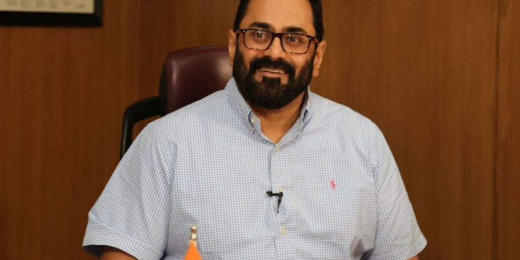 MoS IT Rajeev Chandrasekhar