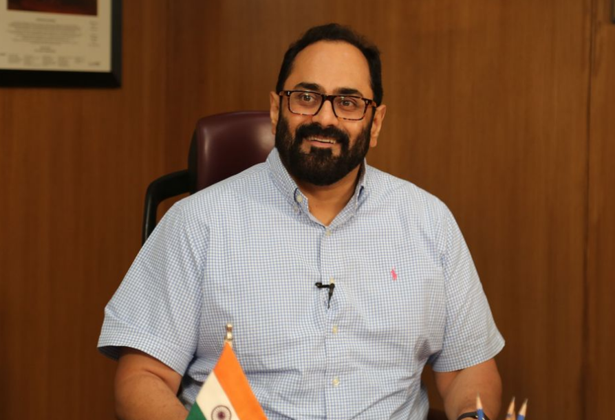 MoS IT Rajeev Chandrasekhar