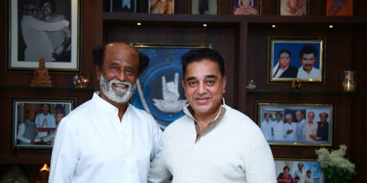 Rajinikanth calls up Kamal Haasan, enquires about his health