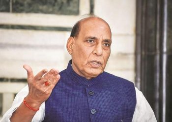 INDIA bloc members should apologise for insult to Sanatan Dharma: Rajnath Singh