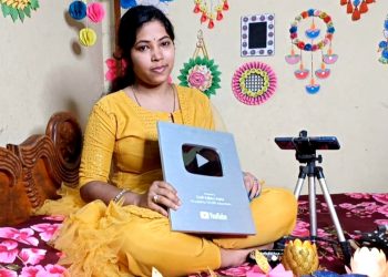 Village girl earns over Rs 1lakh pm from YouTube