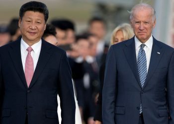 Xi Jinping and Joe Biden