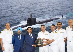 MDL delivers 4th Scorpene Submarine ‘Vela’ to Indian Navy