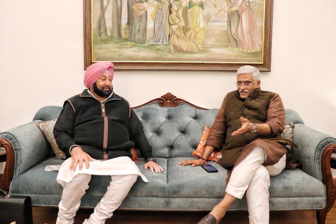BJP announces alliance with Amarinder Singh for Punjab polls