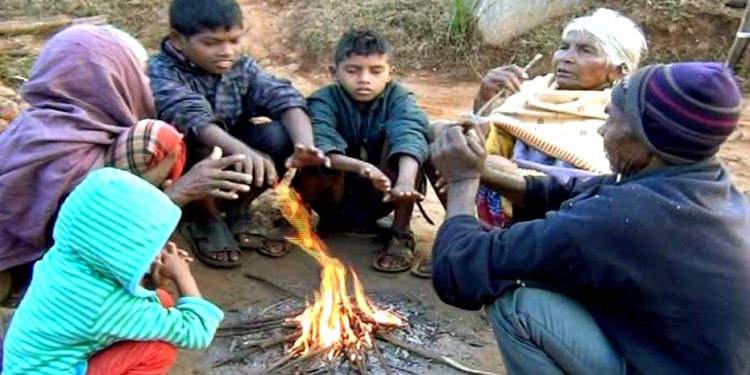 Cold wave in Odisha