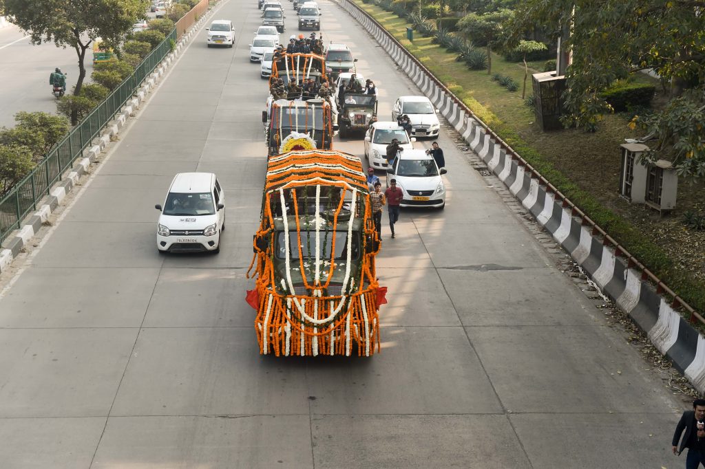 CDS Bipin Rawat, wife Madhulika cremated with full military honours