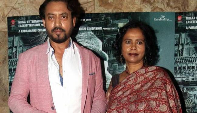 Irrfan Khan’s wife Sutapa Sikdar tests positive for COVID-19