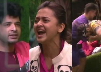 'Bigg Boss 15': Tejasswi breaks down in tears as Karan favours Shamita over her