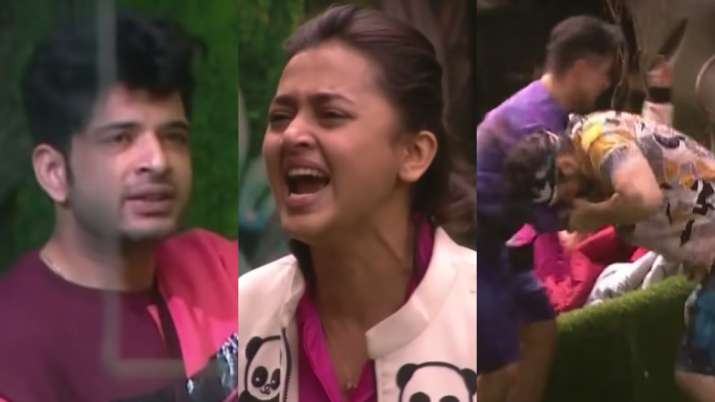 'Bigg Boss 15': Tejasswi breaks down in tears as Karan favours Shamita over her