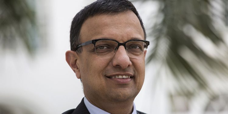 Nachiket Mor, Head of the India Country Office  of Bill and Melinda Gates Foundation, in Lucknow on March 13, 2016.