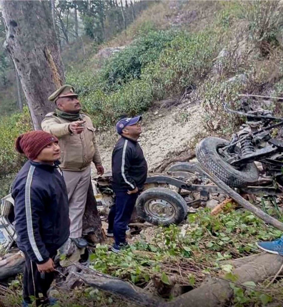Accident in Champawat