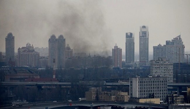 Ukraine crisis - Russian assault destroyed 390 buildings in Kiev till now