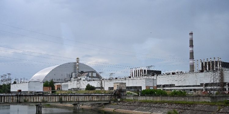 Chernobyl nuclear plant. Pic- IANS