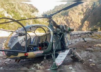 Army helicopter crashes in J&K's Gurez border area