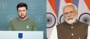 Modi likely to speak to Zelensky Monday