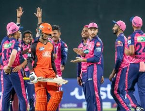 IPL: Rajasthan Royals defeat Sunrisers Hyderabad by 61 runs