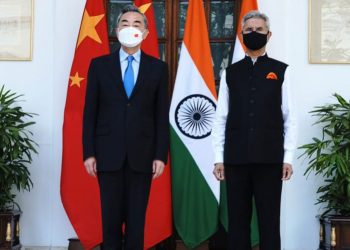 Wang Yi and S Jaishankar