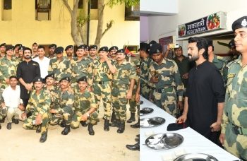 Ram Charan gets his personal chef to cook for BSF soldiers in Amritsar