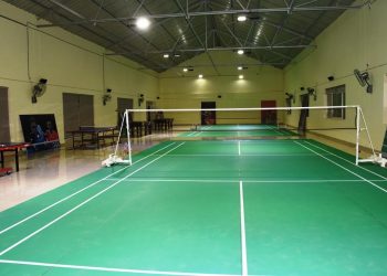 Badminton court