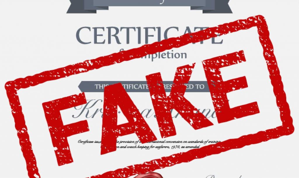 Fake certificate Odisha BEd Teacher