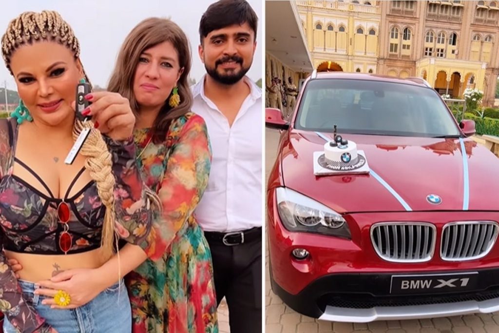 Rakhi Sawant thanks new boyfriend Adil Khan Durrani for gifting her a BMW