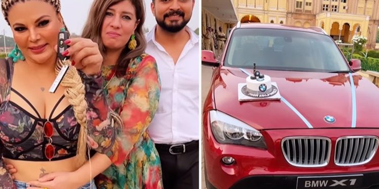 Rakhi Sawant thanks new boyfriend Adil Khan Durrani for gifting her a BMW