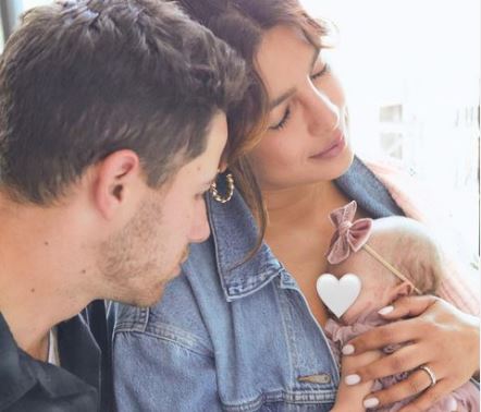 Priyanka, Nick share first picture of their daughter