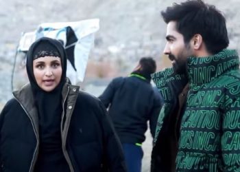 Parineeti shoots at minus 12 degrees, says 'camera froze'