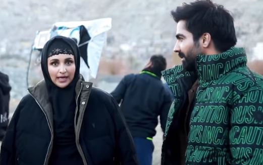 Parineeti shoots at minus 12 degrees, says 'camera froze'