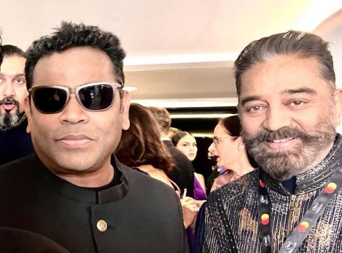 Kamal Haasan is all smiles in Cannes 2022 picture with AR Rahman