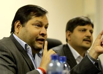 Rajesh Gupta and Atul Gupta (File: AP Photo)