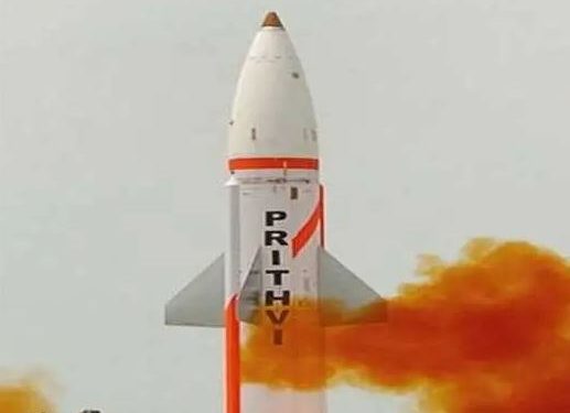 India successfully test fires nuclear capable Prithvi-II missile