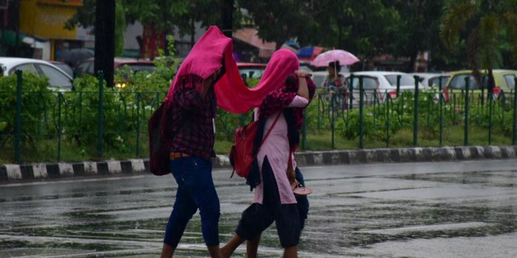 Rainfall Odisha weather