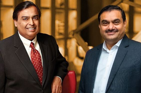 Mukesh Ambani, Gautam Adani