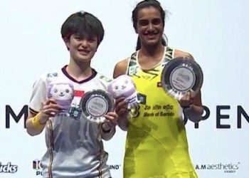 PV Sindhu clinches Singapore Open title after beating Wang Zhi Yi.