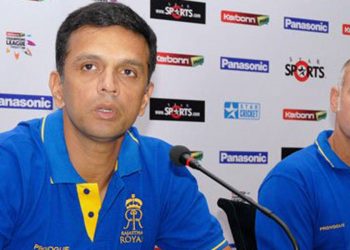 Rahul Dravid and Paddy Upton